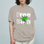 空想世界　HowlingAL のFree Step オーガニックコットンTシャツ