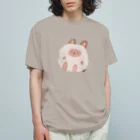 机上の空想ペットショップのもこきょむうさ Organic Cotton T-Shirt