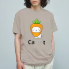 無水屋のCa(rro)t オーガニックコットンTシャツ