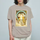 artgalleryのSarah Bernhardt as La Princesse Lointaine: poster for 'La Plume' magazine (1897) Organic Cotton T-Shirt