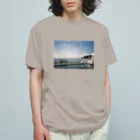 てとりあしとりの胡麻油がお出迎え オーガニックコットンTシャツ