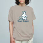 SU-KUのSlump Rabbit オーガニックコットンTシャツ