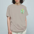 MoChi_Megのイカパイナポー=Ika&Pineapple オーガニックコットンTシャツ