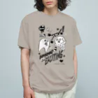 nanaqsaのあいすだいすき！ オーガニックコットンTシャツ