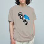 aiueoneko358のあおいとり Organic Cotton T-Shirt