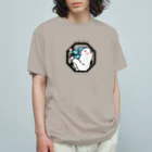 ロジローのしろくま氷菓店(八角形デザイン) Organic Cotton T-Shirt