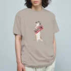 トコロコムギの壊れかけのラジカセにゃんこ Organic Cotton T-Shirt