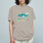 NONKI NIKKIのオキゴンドウの夢 オーガニックコットンTシャツ