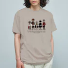 気分屋(モンスターマーチ)の404mansion＿color オーガニックコットンTシャツ