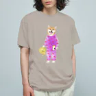 mayuenの柴愛 オーガニックコットンTシャツ