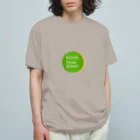 架空企業のTシャツ屋さんのback from green  Organic Cotton T-Shirt