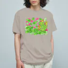 tougakanoe🐸のグミガエル オーガニックコットンTシャツ