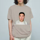 おおむら農場のおおむらまさしプリント オーガニックコットンTシャツ