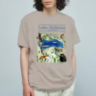 インドくんのLakeShikotsu オーガニックコットンTシャツ