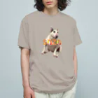 snznのsnzn_BullTerrier Organic Cotton T-Shirt