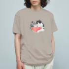 はるさめ商店の夏だね！スイカとはるさめ Organic Cotton T-Shirt