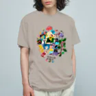 hilo tomula トムラ ヒロのMade Of CMC  Color Organic Cotton T-Shirt