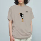 NOBLEROSEGRAFFITIのSAGI（サギさん） オーガニックコットンTシャツ