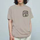 りんとくろの猫の神様バステト オーガニックコットンTシャツ