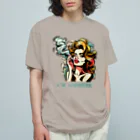 islandmoon13の煙草を吸う美女 Organic Cotton T-Shirt