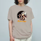 islandmoon13の美しきROCK STAR オーガニックコットンTシャツ