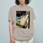 Akahige Photo-goodsのNostalgia cat オーガニックコットンTシャツ