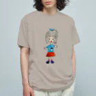 m-k-mのmariさんの女の子シリーズ オーガニックコットンTシャツ