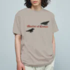 Yellow_SparrowのMurder of Crows オーガニックコットンTシャツ