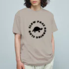 FS☆ランニング(シューズアドバイザー藤原)のSlow Pace Running Club Tシャツ Organic Cotton T-Shirt