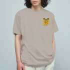 ロジローのあっかんべーこ(黄) Organic Cotton T-Shirt