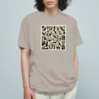 ok13のエジプト鳥④ オーガニックコットンTシャツ