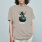 74 no me loveの塊根水を欲す Organic Cotton T-Shirt