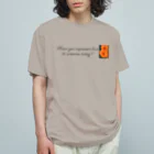 ChicClassic（しっくくらしっく）のお花・Have you expressed love to someone today? Organic Cotton T-Shirt