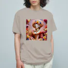 お花屋SUNのFleur Marie 「フルール・マリー」 Organic Cotton T-Shirt