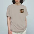 tsukino-utenaの星めぐり《Leo・獅子座》 オーガニックコットンTシャツ