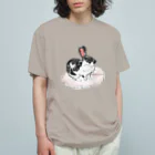 兔月夜/RabbitMoonNightのあたらしいながめ Organic Cotton T-Shirt