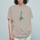 ツバメ堂のしましまのヘビ Organic Cotton T-Shirt