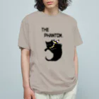 無真獣73号の彷徨える黒い亡霊の服・明色向け Non-Binary Pride Colors オーガニックコットンTシャツ