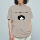 NIKORASU GOのCHEESE　BUFF＜チーズ愛好家＞ オーガニックコットンTシャツ