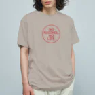 stereovisionのNO ALCOHOL, NO LIFE. Organic Cotton T-Shirt