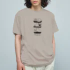 yukino apparel shopのcat tower オーガニックコットンTシャツ