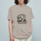 MEWのあい あむ あ ぴあにすと_黒い線 オーガニックコットンTシャツ