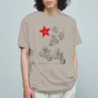 Bo tree teeのLaLaLa RIDE オーガニックコットンTシャツ