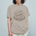 まるいねこのフレンチ・ブルドッグ Organic Cotton T-Shirt