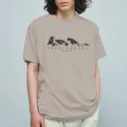 チヨや by atelier iwatsumeのhoshigarasu オーガニックコットンTシャツ