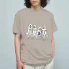 niconicotontonのローラ&キャリー&リオ&カール〜happy〜 Organic Cotton T-Shirt
