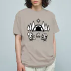 かめつるのDog camp オーガニックコットンTシャツ