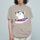 KUMAGOROU CHANNEL（くまごろうチャンネル）のくまごろうシリーズ オーガニックコットンTシャツ