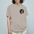 Bo tree teeのCameo (black) Organic Cotton T-Shirt