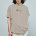 みやつち やえの毛を刈られた羊(背景なしver) オーガニックコットンTシャツ